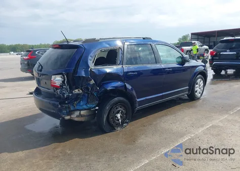 2017 Dodge Journey Se from USA, damaged, VIN 3C4PDCAB9HT577208